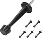 HOMOTEK 6 Pack Heavy Duty Solid Rigid Door Stop by HOMOTEK