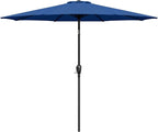 Simple Deluxe 9' Patio Umbrella Outdoor Table Market Yard Umbrella with Push Button Tilt/Crank - Image 7