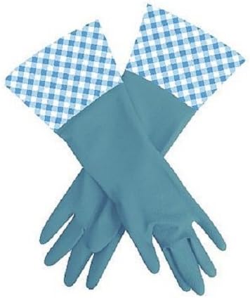 HIC Harold Import Co. Glam Latex Dishwashing Gloves 57524-HIC - Image 6