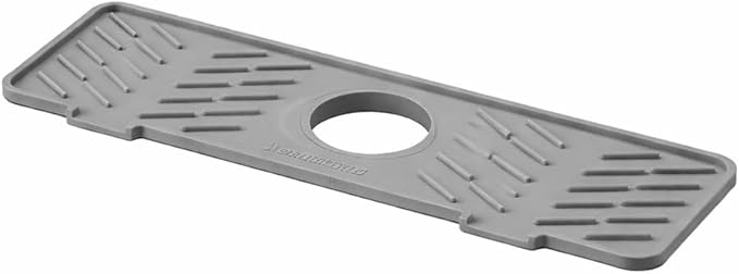 Meiliweser Silicone Faucet Splash Guard Gen 3-10° Large Slope & Adaptable Hole by Meiliweser