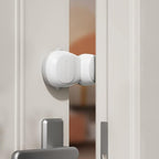 SAFELON 4 PCS Baby Safety Automatic Door Stopper, Automatic Door Finger Guards by SAFELON