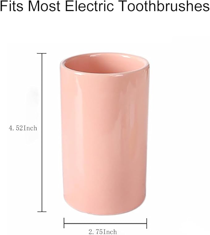 AHCDKKY Ceramic Electric Toothbrush Holder, Bathroom Cup - Image 3