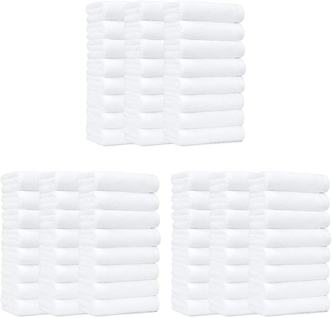 Amazon Basics Soft and Thick Cotton Hand Towels, 16 x 26 in by AmazonBasics