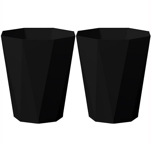 Bathroom Trash Can Garbage Can 1.8 Gallon Small Waste Basket Recycling Bin by FocusesonthehomeFurnishing