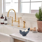 Sponge Holder for Kitchen Sink, Ceramic Sponge Holder - Image 8