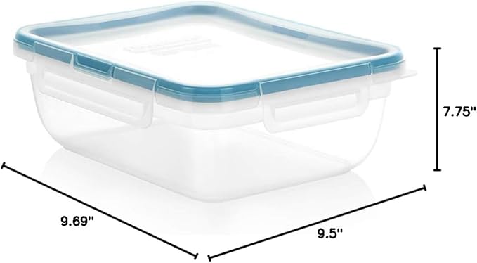Snapware Plastic Total Solution 3-Pack Food Storage Containers Set, Leakproof & - Image 9