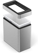 simplehuman 10 Liter / 2.6 Gallon Profile Open Trash Can, Slim Trash Can - Image 5