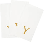 Luxenap 15.8 X 7.9 Inch Linen-Feel Guest Towels, 50 Lettered Hand Towels - Image 11
