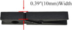 HAHIYO Black Wooden Clothes Pins Clothespins Wide Do NOT Fall Apart 2.87 inches - Image 3