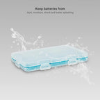 JJC Silicone 9V Battery Case Holder Organizer, PP Battery Storage Box - Image 4