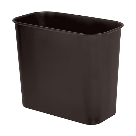 iDesign Small Bathroom Trash Can –Mia Collection – Bronze by iDesign