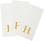 Luxenap 15.8 X 7.9 Inch Linen-Feel Guest Towels, 2000 Lettered Hand Towels - Image 11