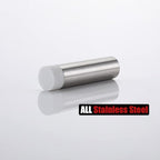 JQK Door Stopper, 2-7/8 Inch 304 Stainless Steel Sound Dampening Door Stop - Image 3