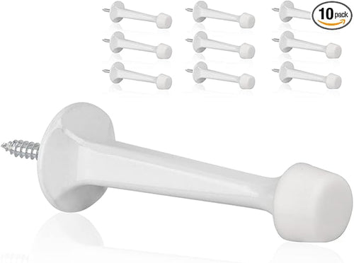 10 Pack Solid Rigid Door Stops by KOVOSCH
