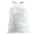 Plasticplace Custom Fit Trash Bags Compatible w Simplehuman Code H Drawstring - Image 3