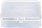 AKOAK Clear Polypropylene Rectangle Mini Storage Containers Box - Image 2