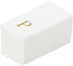 Luxenap 15.8 X 7.9 Inch Linen-Feel Guest Towels, 2000 Lettered Hand Towels by Restaurantware
