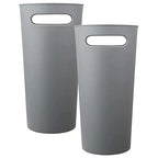 Small Trash Can Plastic Bathroom Wastebasket 3.2 Gallon Slim Garbage Container - Image 5