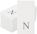 Luxenap 15.8 X 7.9 Inch Linen-Feel Guest Towels, 2000 Lettered Hand Towels - Image 2