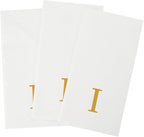 Luxenap 15.8 X 7.9 Inch Linen-Feel Guest Towels, 50 Lettered Hand Towels - Image 11