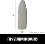 GORILLA GRIP The Original Ironing Board Cover and Pad, Silicone Coating - Image 6