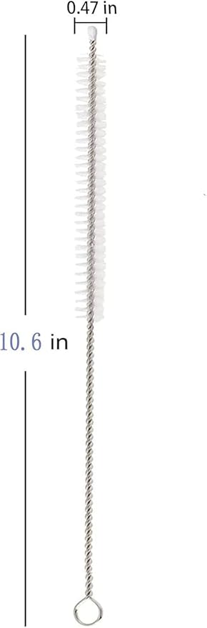 4 Pack Straw Cleaner Brush, Reusable Metal Handles Straw Cleaner Brush Extra - Image 2