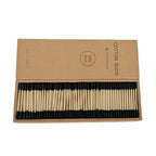 2000 PCs Premium Cotton Swabs Natural Cotton Buds Biodegradable Organic Double by FANPOIBeauty