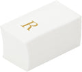 Luxenap 15.8 X 7.9 Inch Linen-Feel Guest Towels, 50 Lettered Hand Towels by Restaurantware