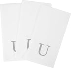 Luxenap 15.8 X 7.9 Inch Linen-Feel Guest Towels, 2000 Lettered Hand Towels - Image 11