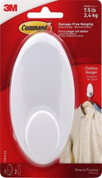 Command Clothes Hanger, 1 Hanger, 2 Strips/Pack - Image 2
