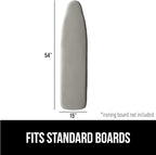 GORILLA GRIP The Original Ironing Board Cover and Pad, Silicone Coating - Image 6