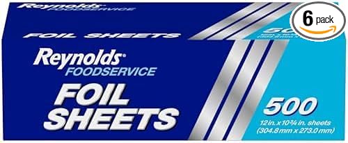 Reynolds Foodservice Pre-Cut Aluminum Foil Sheets, Cafeterias, and Restaurants by ReynoldsConsumerProducts