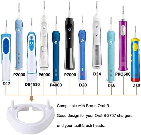 LazyMe Single Charger Holders Toothbrush Heads Holder Compatible - Image 7