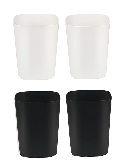 Besli 2 Gallon Small Trash Can Garbage Can Wastebasket by Besli