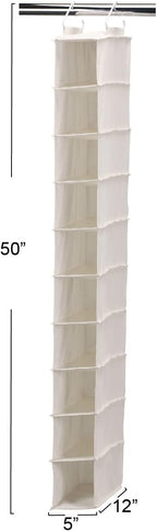 Household Essentials 311322 Hanging Shoe Storage Organizer - Image 3