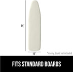 GORILLA GRIP The Original Ironing Board Cover and Pad, Silicone Coating - Image 6