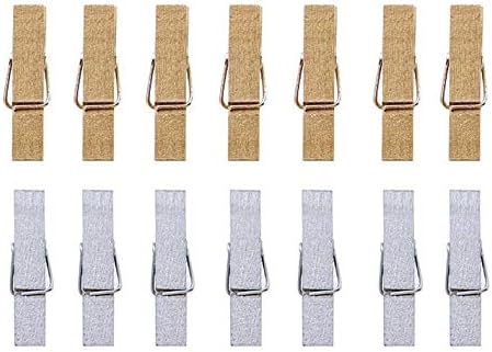 iKammo 50pcs Wooden Clothespins - Image 5