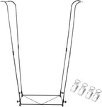 Trash Bag Holder, Metal Garbage Bag Holder, 30-45 Gallon Portable Trash Bag by EnjoyYourDaylife