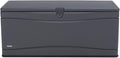 LIFETIME 60298 Heavy Duty Outdoor Storage Deck Box, 130 Gallon, Gray by Lifetime