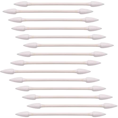 TecUnite 600 Pieces Cotton Swabs, Double Precision Cotton Tips by TecUnite