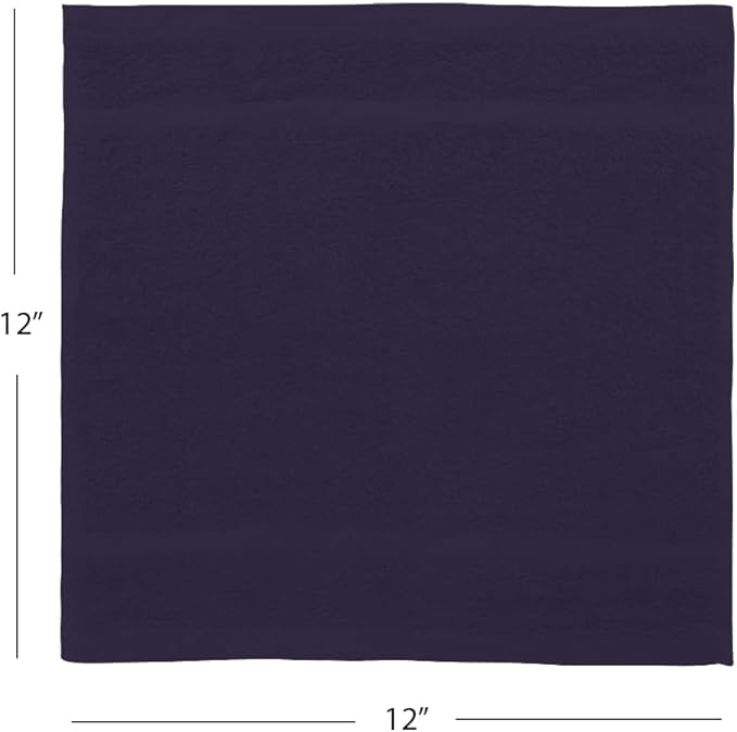 Avalon Towels Cotton Washcloths – Size 12x12 Inches, 100% Ring Spun Cotton - Image 8
