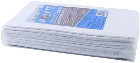 POLYTE Ultra Premium Microfiber Kitchen Dish Hand Towel Waffle Weave, 8 Pack - Image 5
