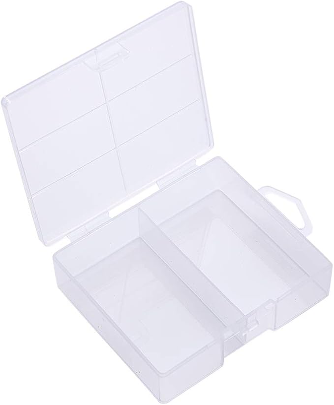 Fielect 24 x AA Battery Storage Case Holder Organizer Box Transparent by Fielect