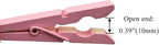 HAHIYO Pink Wooden Clothes Pins Clothespins Small Aviod Fall Apart 2.87 Inches - Image 4