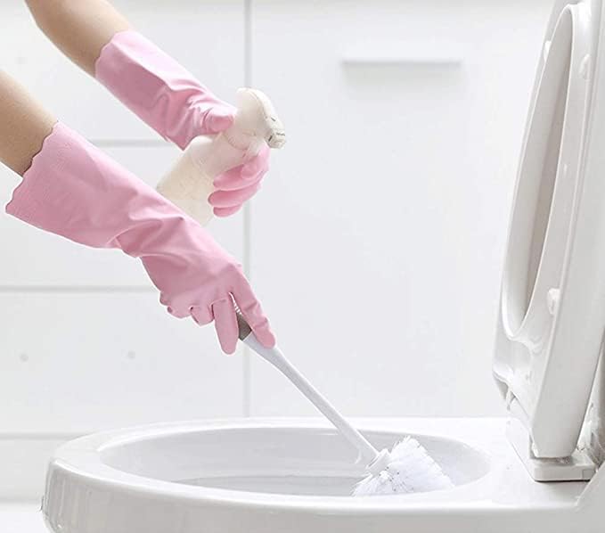 Alimat PluS 1 Pack Reusable Cleaning Gloves Latex Free, Dishwashing Gloves - Image 3