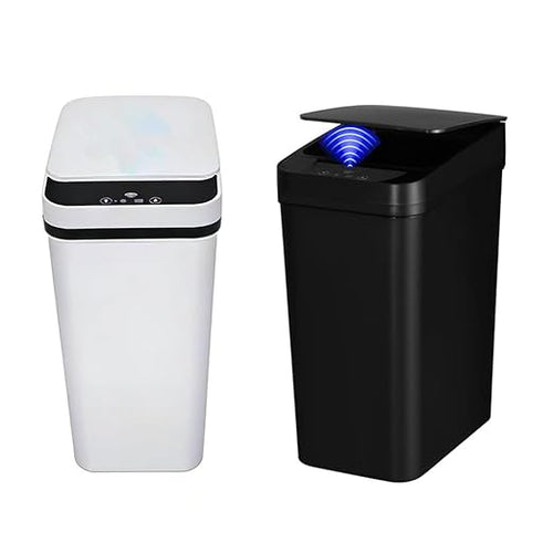 2 Pack Bathroom Trash can, Smart Touchless Trash Can, Automatic Motion Sensor by Unknown