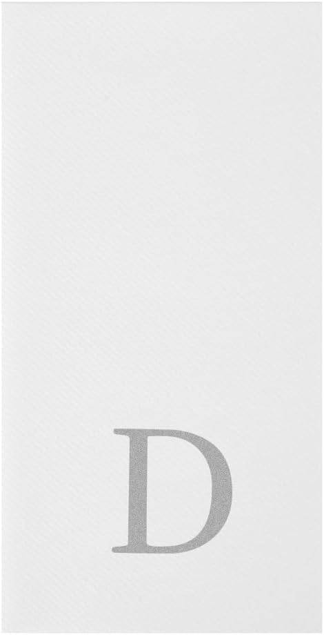 Luxenap 15.8 X 7.9 Inch Linen-Feel Guest Towels, 50 Lettered Hand Towels - Image 10