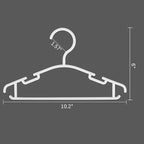 GoodtoU Baby Hangers 100 Pack, Plastic Infant & Toddler Clothes Hangers - Image 4