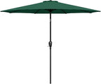 Simple Deluxe 9' Patio Umbrella Outdoor Table Market Yard Umbrella with Push Button Tilt/Crank - Image 7