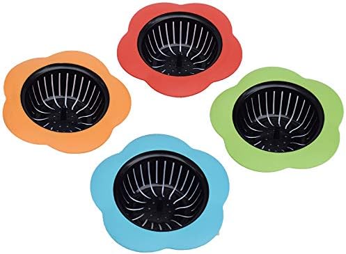Silicone Kitchen Sink Strainer 2 Pack, Pouring strainers，Drain FilterLarge Wide - Image 2